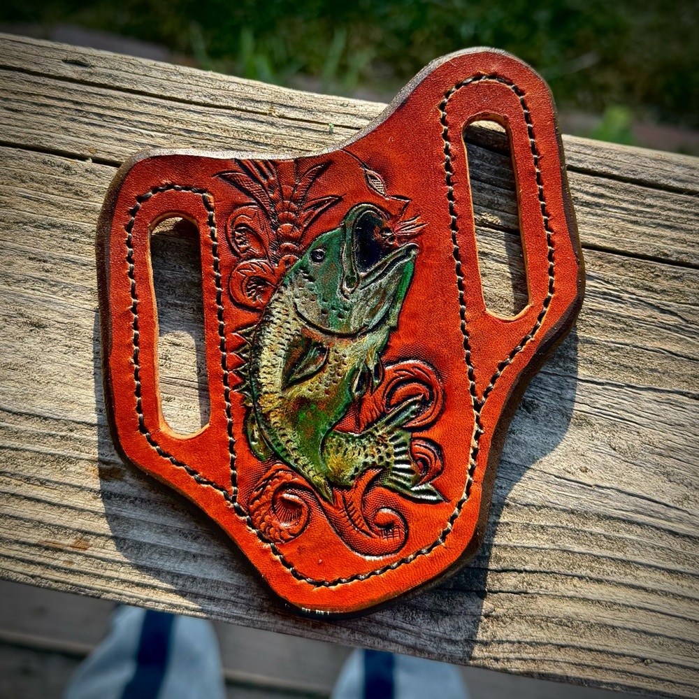 Custom Knife Bass Sheath